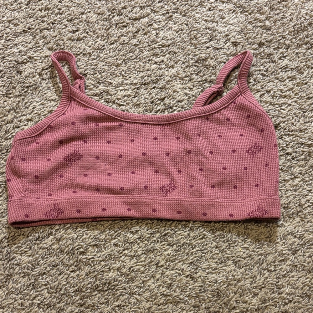 Victoria's Secret Pink Polka Dot Bra